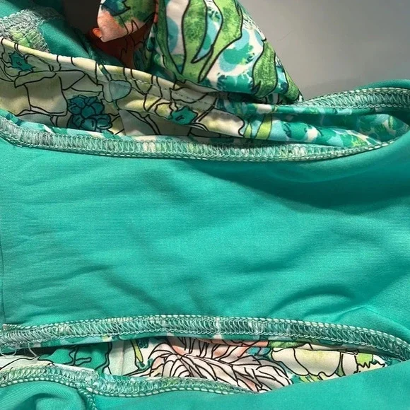 JETS by Jessika Allen Tie Halter Swimsuit Sz-4 - Picture 7 of 8